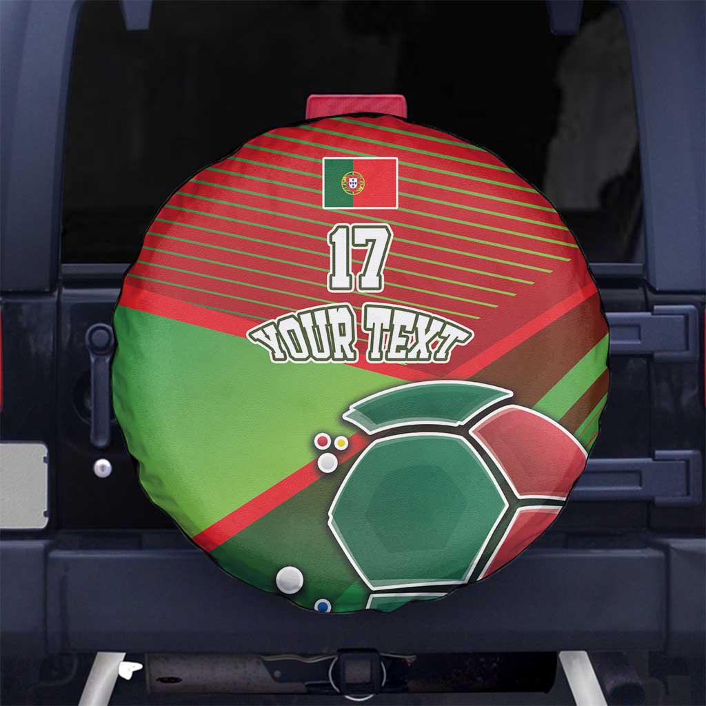 Custom Portugal Football Go Champions Spare Tire Cover Sporty Style