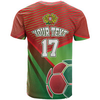 Custom Portugal Football Go Champions T Shirt Sporty Style