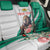 Personalized Bulgaria Coat of Arms Back Car Seat Cover A Crowned Golden Lion with Rose