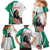 Personalized Bulgaria Coat of Arms Family Matching Mermaid Dress and Hawaiian Shirt A Crowned Golden Lion with Rose
