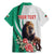 Personalized Bulgaria Coat of Arms Family Matching Mermaid Dress and Hawaiian Shirt A Crowned Golden Lion with Rose