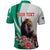 Personalized Bulgaria Coat of Arms Polo Shirt A Crowned Golden Lion with Rose