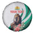 Personalized Bulgaria Coat of Arms Spare Tire Cover A Crowned Golden Lion with Rose