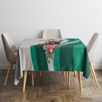 Personalized Bulgaria Coat of Arms Tablecloth A Crowned Golden Lion with Rose