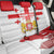Personalized Georgia National Unity Day Back Car Seat Cover 9th April with Coat of Arms and Flag
