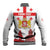 Personalized Georgia National Unity Day Baseball Jacket 9th April with Coat of Arms and Flag