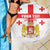 Personalized Georgia National Unity Day Beach Blanket 9th April with Coat of Arms and Flag