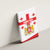 Personalized Georgia National Unity Day Canvas Wall Art 9th April with Coat of Arms and Flag