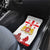 Personalized Georgia National Unity Day Car Mats 9th April with Coat of Arms and Flag