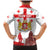 Personalized Georgia National Unity Day Family Matching Mermaid Dress and Hawaiian Shirt 9th April with Coat of Arms and Flag