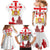 Personalized Georgia National Unity Day Family Matching Mermaid Dress and Hawaiian Shirt 9th April with Coat of Arms and Flag