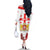 Personalized Georgia National Unity Day Family Matching Off The Shoulder Long Sleeve Dress and Hawaiian Shirt 9th April with Coat of Arms and Flag