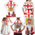 Personalized Georgia National Unity Day Family Matching Off Shoulder Maxi Dress and Hawaiian Shirt 9th April with Coat of Arms and Flag