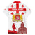 Personalized Georgia National Unity Day Family Matching Off Shoulder Maxi Dress and Hawaiian Shirt 9th April with Coat of Arms and Flag