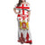 Personalized Georgia National Unity Day Family Matching Off Shoulder Maxi Dress and Hawaiian Shirt 9th April with Coat of Arms and Flag