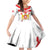 Personalized Georgia National Unity Day Family Matching Off Shoulder Short Dress and Hawaiian Shirt 9th April with Coat of Arms and Flag