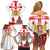 Personalized Georgia National Unity Day Family Matching Off Shoulder Short Dress and Hawaiian Shirt 9th April with Coat of Arms and Flag