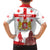 Personalized Georgia National Unity Day Family Matching Short Sleeve Bodycon Dress and Hawaiian Shirt 9th April with Coat of Arms and Flag