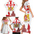 Personalized Georgia National Unity Day Family Matching Short Sleeve Bodycon Dress and Hawaiian Shirt 9th April with Coat of Arms and Flag
