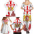 Personalized Georgia National Unity Day Family Matching Summer Maxi Dress and Hawaiian Shirt 9th April with Coat of Arms and Flag
