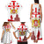 Personalized Georgia National Unity Day Family Matching Tank Maxi Dress and Hawaiian Shirt 9th April with Coat of Arms and Flag