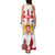 Personalized Georgia National Unity Day Family Matching Tank Maxi Dress and Hawaiian Shirt 9th April with Coat of Arms and Flag
