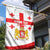 Personalized Georgia National Unity Day Garden Flag 9th April with Coat of Arms and Flag