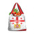 Personalized Georgia National Unity Day Grocery Bag 9th April with Coat of Arms and Flag