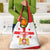 Personalized Georgia National Unity Day Grocery Bag 9th April with Coat of Arms and Flag