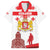 Personalized Georgia National Unity Day Hawaiian Shirt 9th April with Coat of Arms and Flag