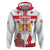 Personalized Georgia National Unity Day Hoodie 9th April with Coat of Arms and Flag