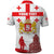 Personalized Georgia National Unity Day Polo Shirt 9th April with Coat of Arms and Flag