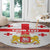 Personalized Georgia National Unity Day Round Carpet 9th April with Coat of Arms and Flag