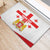 Personalized Georgia National Unity Day Rubber Doormat 9th April with Coat of Arms and Flag