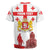 Personalized Georgia National Unity Day Rugby Jersey 9th April with Coat of Arms and Flag