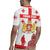 Personalized Georgia National Unity Day Rugby Jersey 9th April with Coat of Arms and Flag
