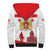Personalized Georgia National Unity Day Sherpa Hoodie 9th April with Coat of Arms and Flag