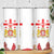 Personalized Georgia National Unity Day Skinny Tumbler 9th April with Coat of Arms and Flag
