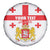 Personalized Georgia National Unity Day Spare Tire Cover 9th April with Coat of Arms and Flag