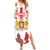 Personalized Georgia National Unity Day Summer Maxi Dress 9th April with Coat of Arms and Flag