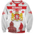 Personalized Georgia National Unity Day Sweatshirt 9th April with Coat of Arms and Flag
