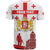 Personalized Georgia National Unity Day T Shirt 9th April with Coat of Arms and Flag