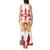 Personalized Georgia National Unity Day Tank Maxi Dress 9th April with Coat of Arms and Flag