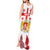 Personalized Georgia National Unity Day Tank Maxi Dress 9th April with Coat of Arms and Flag