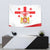 Personalized Georgia National Unity Day Tapestry 9th April with Coat of Arms and Flag