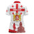 Personalized Georgia National Unity Day Women Polo Shirt 9th April with Coat of Arms and Flag