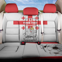Custom Georgia Football We are Champions Back Car Seat Cover Sporty Style with Coat of Arms