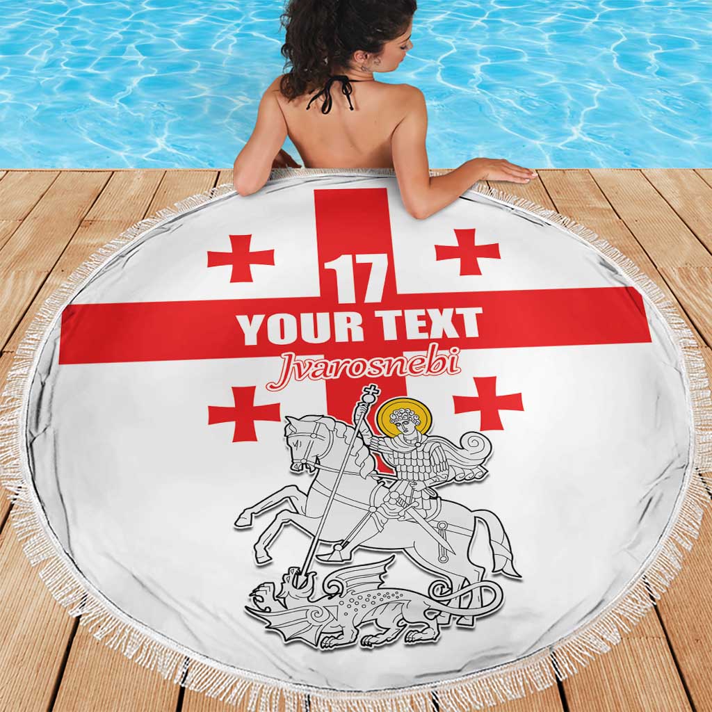 Custom Georgia Football We are Champions Beach Blanket Sporty Style with Coat of Arms