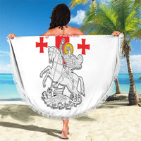 Custom Georgia Football We are Champions Beach Blanket Sporty Style with Coat of Arms