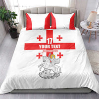Custom Georgia Football We are Champions Bedding Set Sporty Style with Coat of Arms